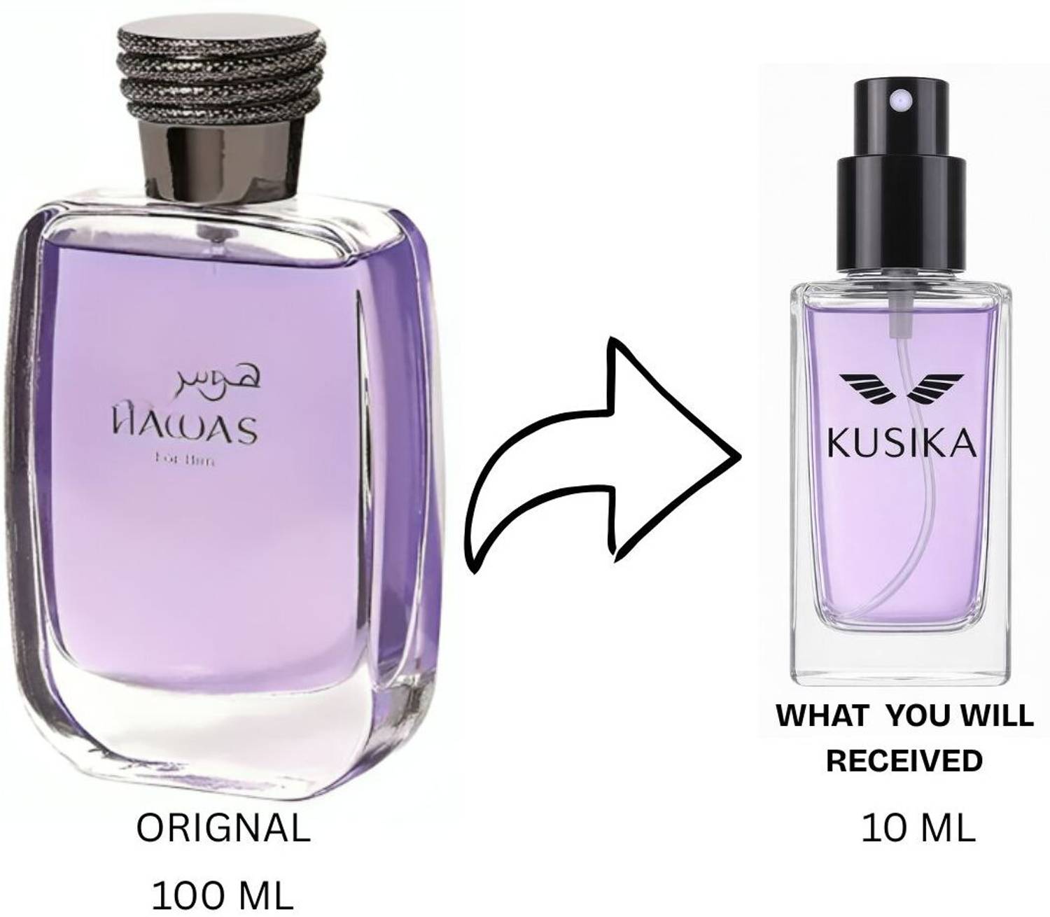KUSIKA Hawas For Him 10 ml Eau de Parfum - Image 2
