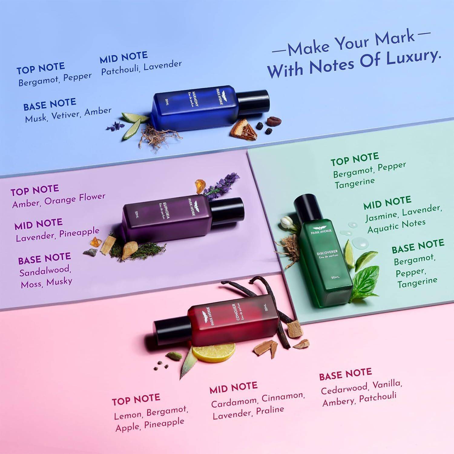 PARK AVENUE Men's Perfume 80 ml - Image 3