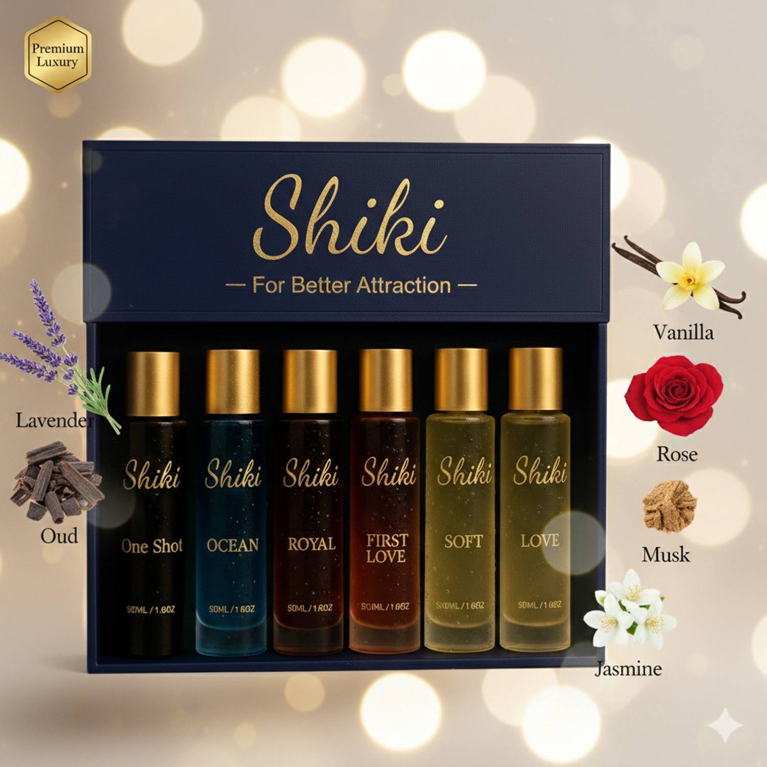 SHIKI Long Lasting Fragrance Eau de Parfum 60 ml - Image 1