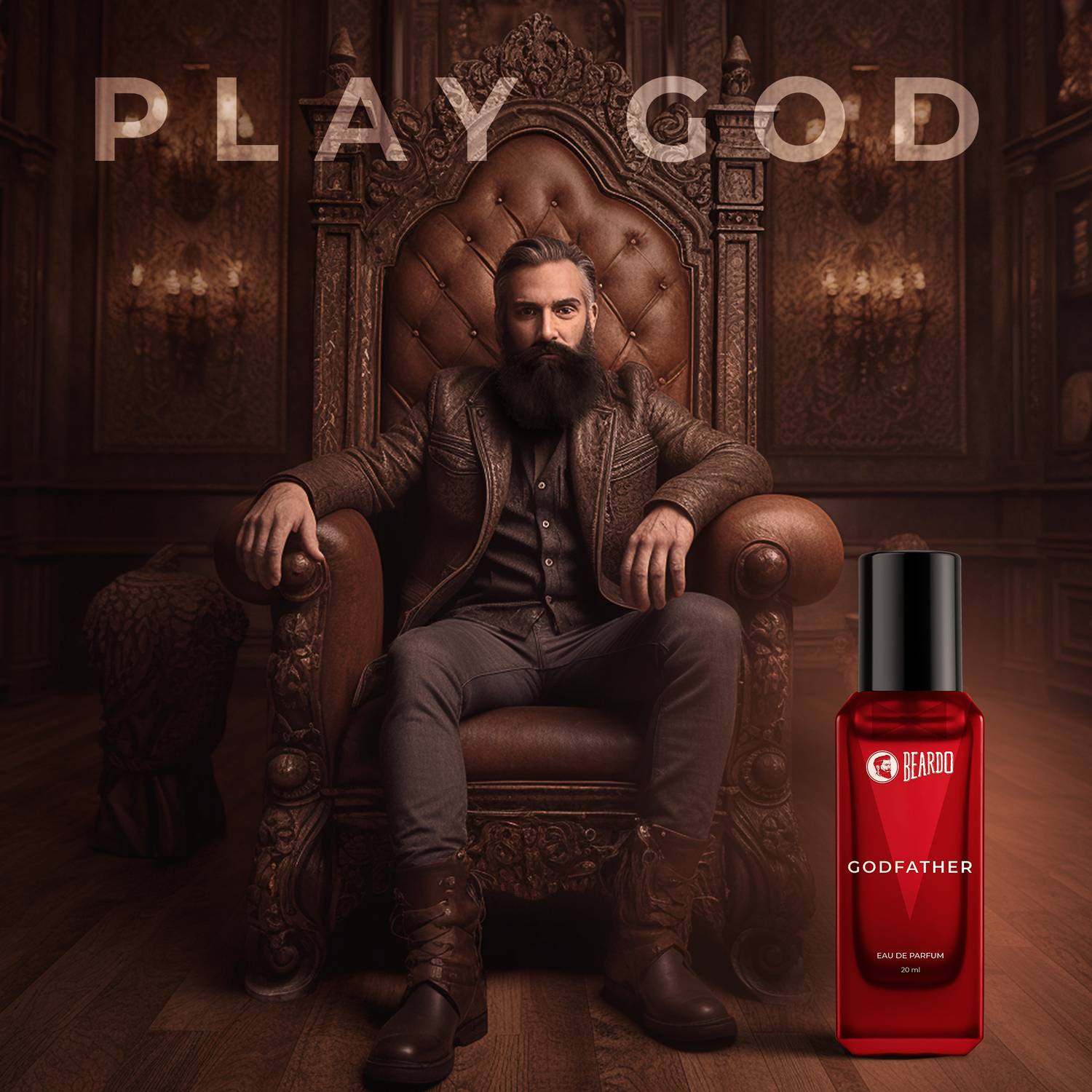 BEARDO Godfather Perfume 20 ml - Image 5
