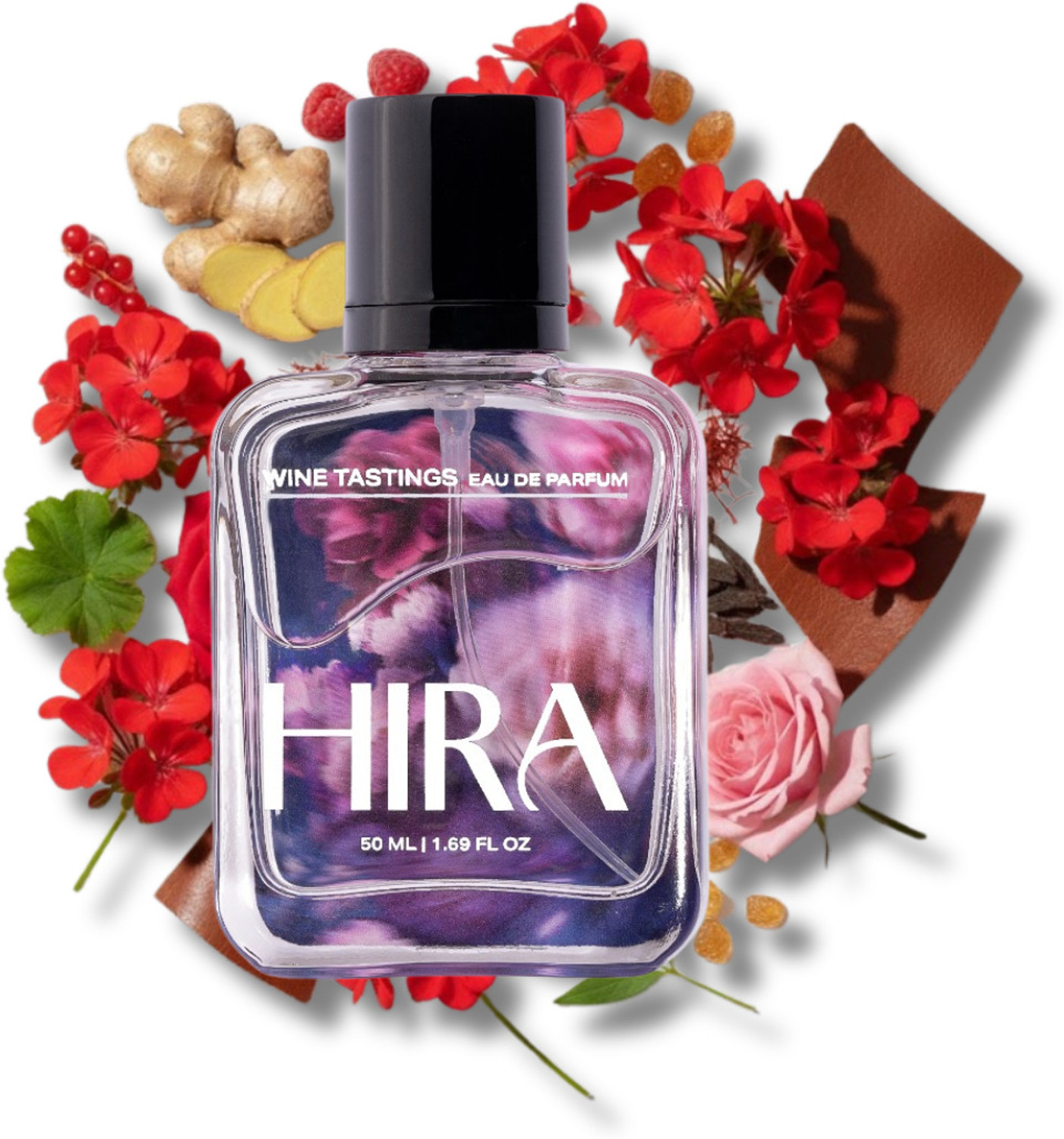 Image of HIRA Wine Tastings Perfume | Rose & Oudh Scent|Long Lasting Fragrance|Gifts Eau de Parfum - 50 ml
