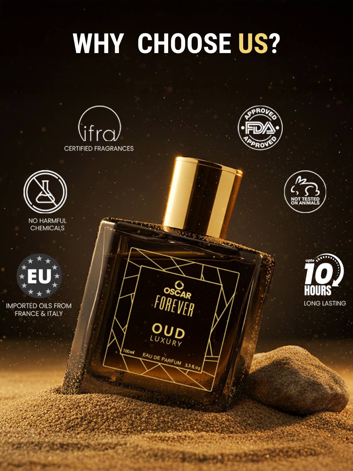 OSCAR Forever Oud Luxury Premium Perfume 100 ml - Image 4