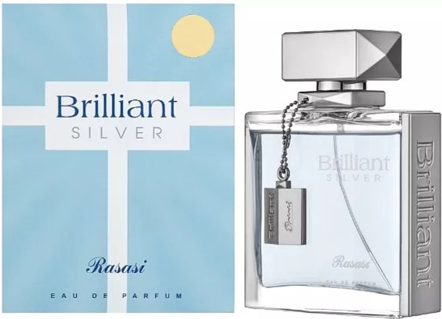 Image of RASASI Brilliant Silver Perfume Eau de Parfum - 100 ml