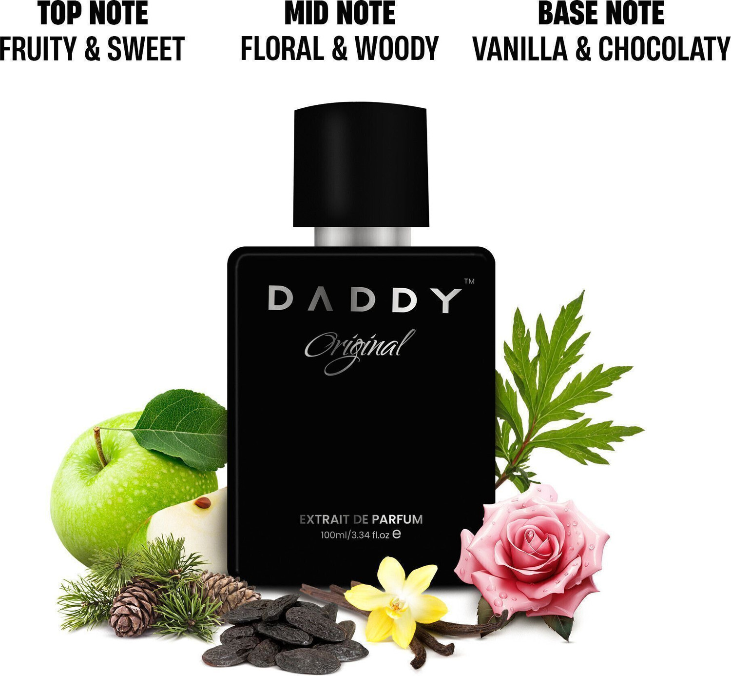 Image of DADDY Long Lasting Perfume for Men, Aromatic Blend of Masculine Fragrances Pack Of 1 Perfume - 100 ml