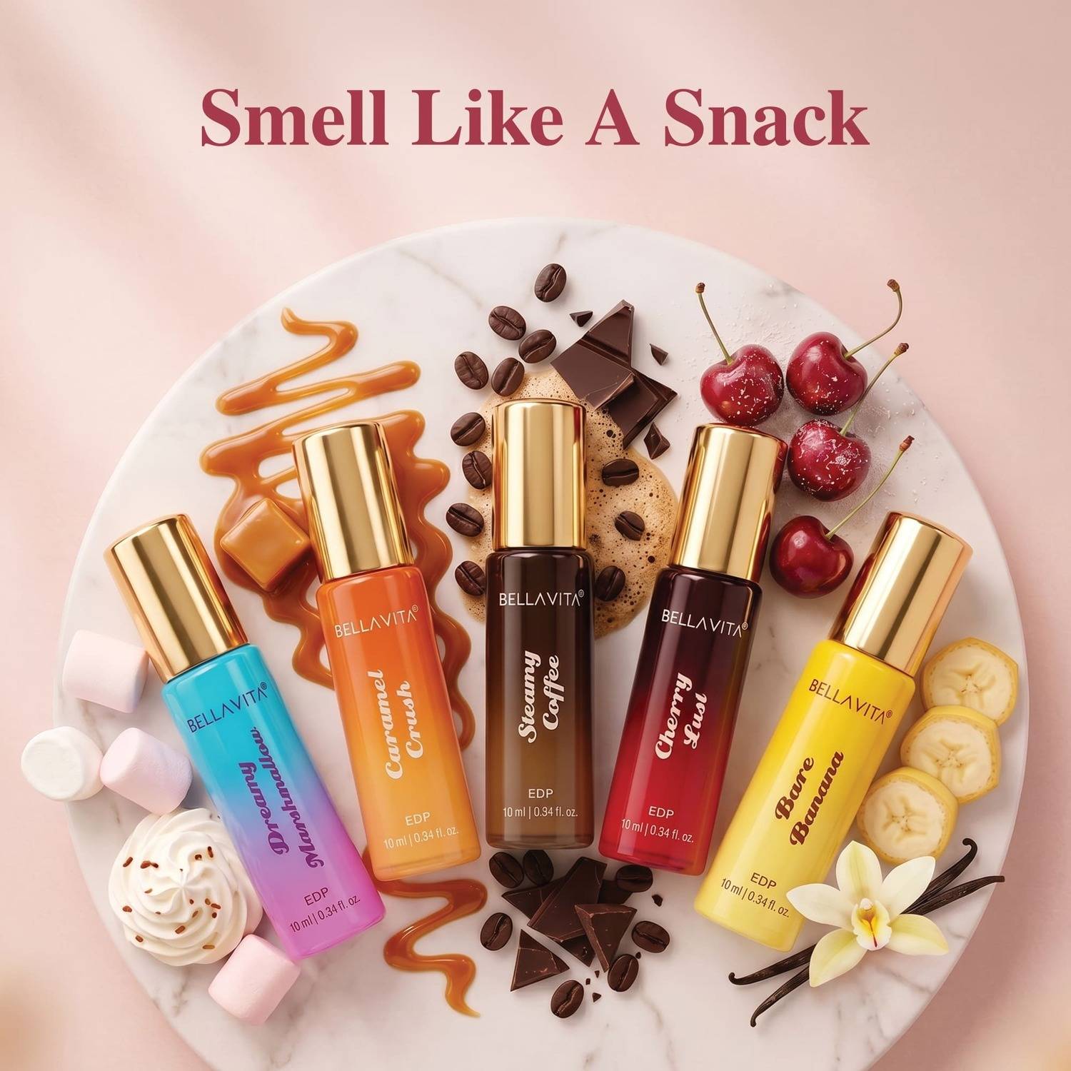 BELLAVITA Gourmand Luxury Perfume Pack of 5 · 10 ml (50 ml total) - Image 5