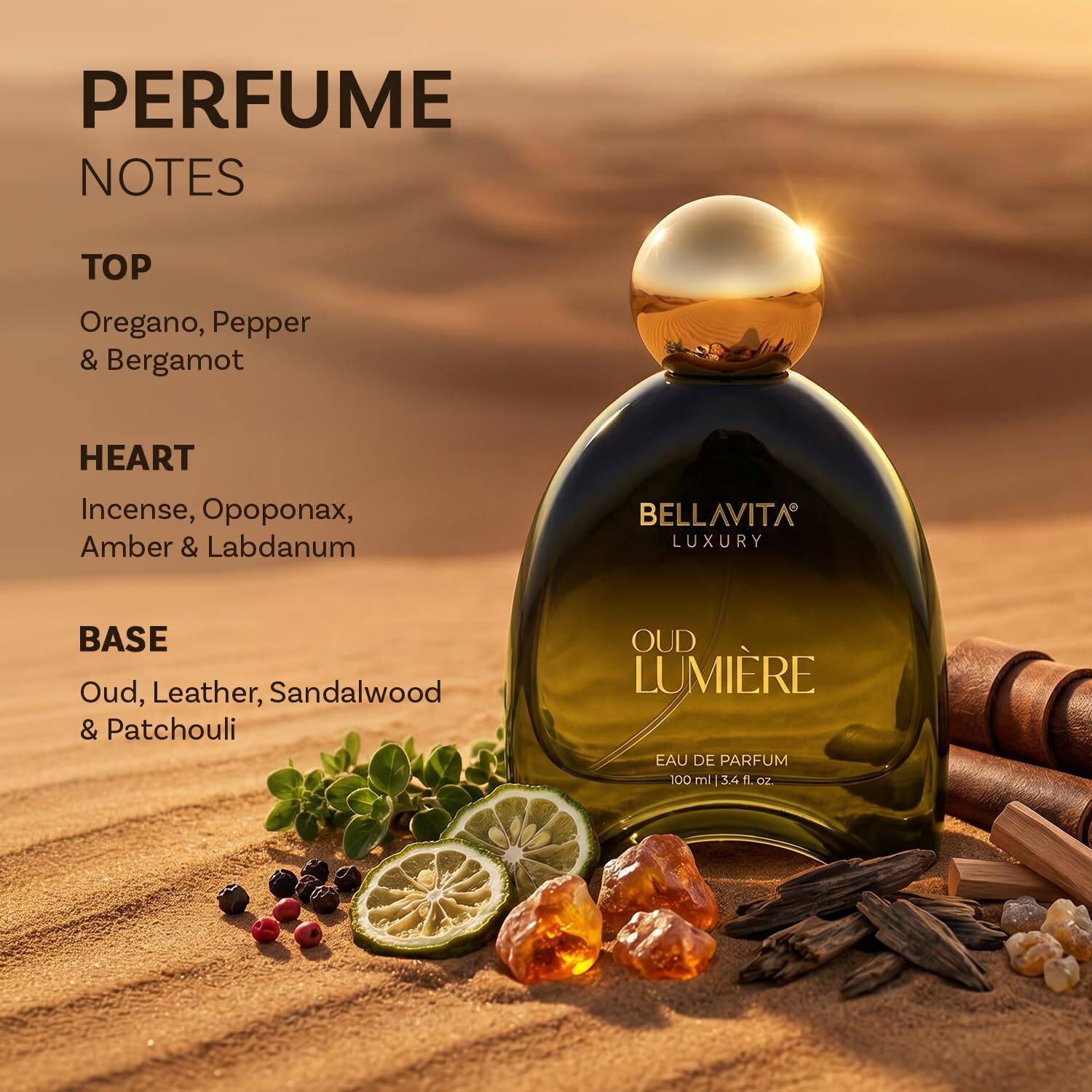 BELLAVITA LUXURY OUD LUMIERE 100 ml - Image 3