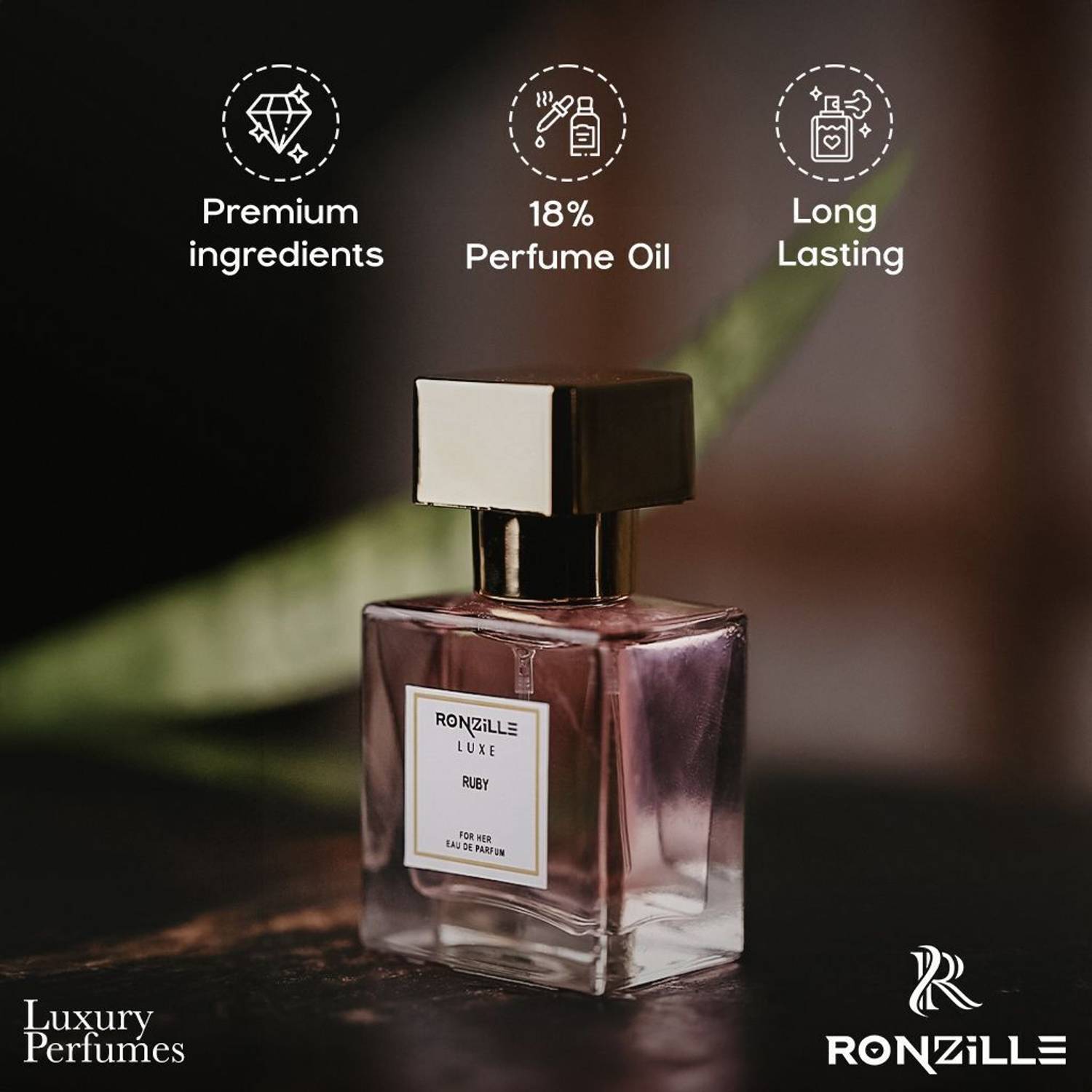RONZILLE Ruby For Her Eau De Perfume 30 ml - Image 4