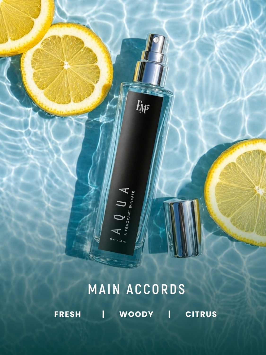 Image of Em5 Aqua & Constant EDP Perfume Spray for Men | 15mlx2 Eau de Parfum Eau de Parfum - 30 ml