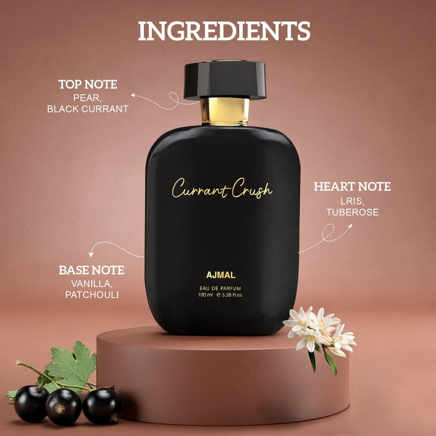 Ajmal Artisan Currant Crush 100 ml Eau de Parfum - Image 3