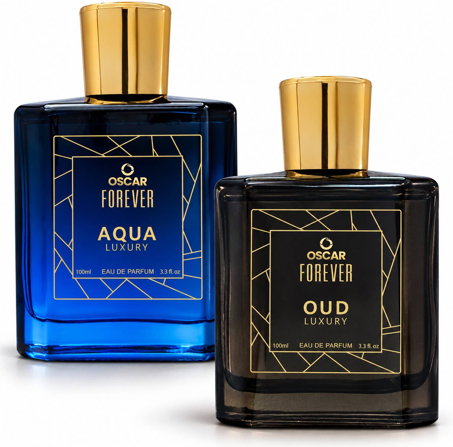 OSCAR Forever Luxury Aqua & Oud Premium Perfume Combo, Strong & Long Lasting Fragrance Eau de Parfum – 200 ml