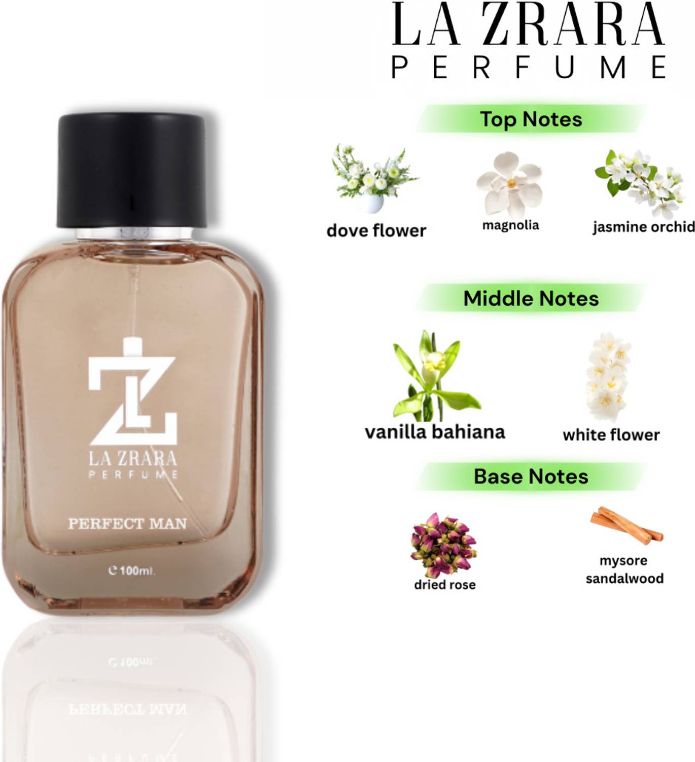 LA ZRARA Perfume 100ml Eau de Parfum - Image 3