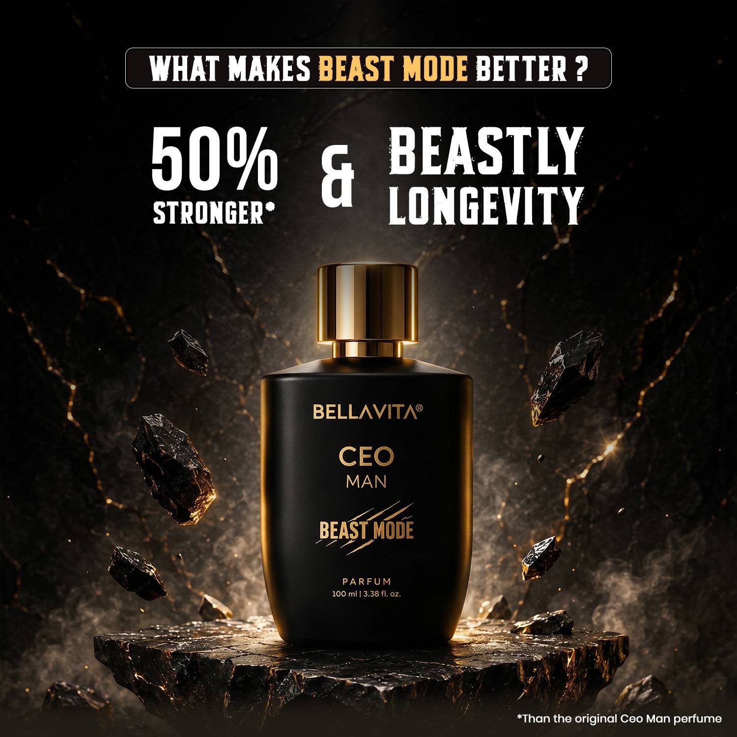 BELLAVITA CEO MAN BEAST MODE Eau de Parfum - 100 ml - Image 5