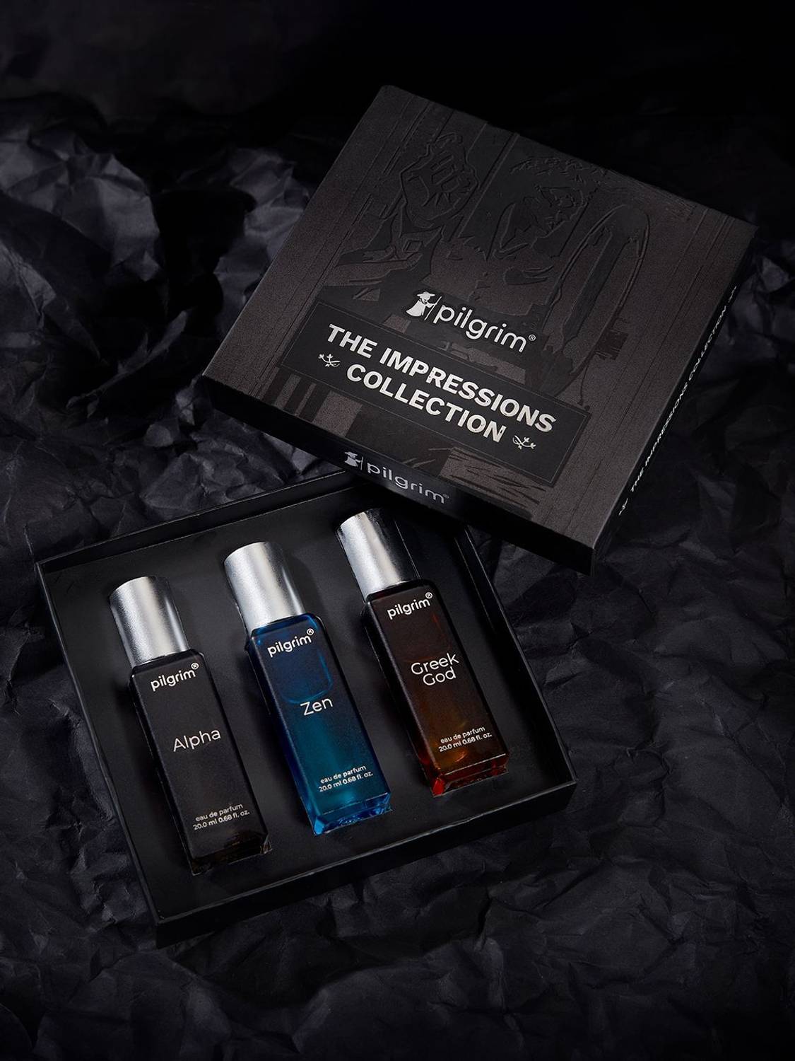 Pilgrim The Impressions Collection 3 in 1 Perfume For Men 60 ml