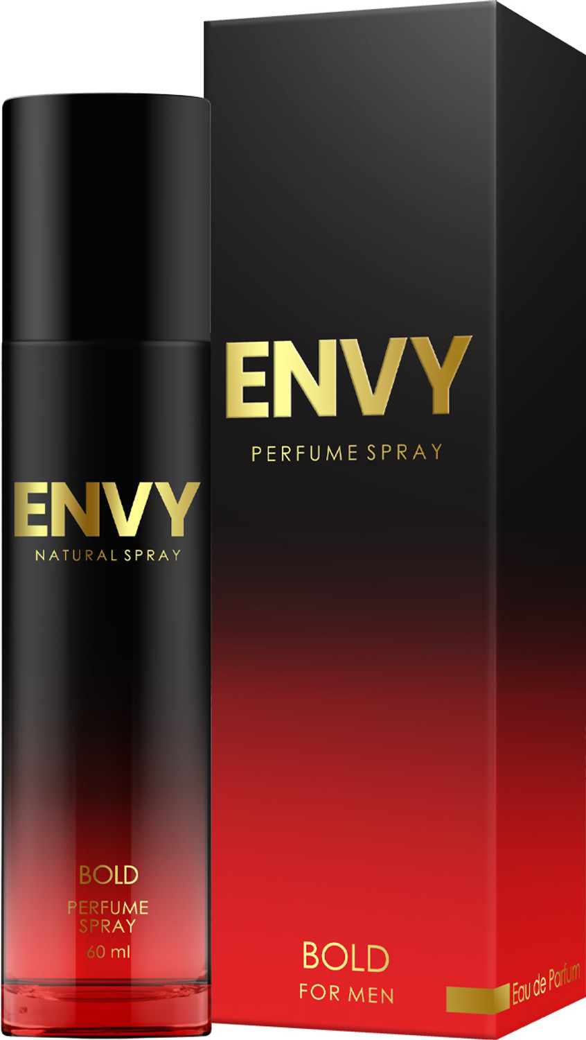 Image of Envy Gravity, Bold & Black Natural Spray |Premium & Long Lasting| Eau de Parfum - 60 ml