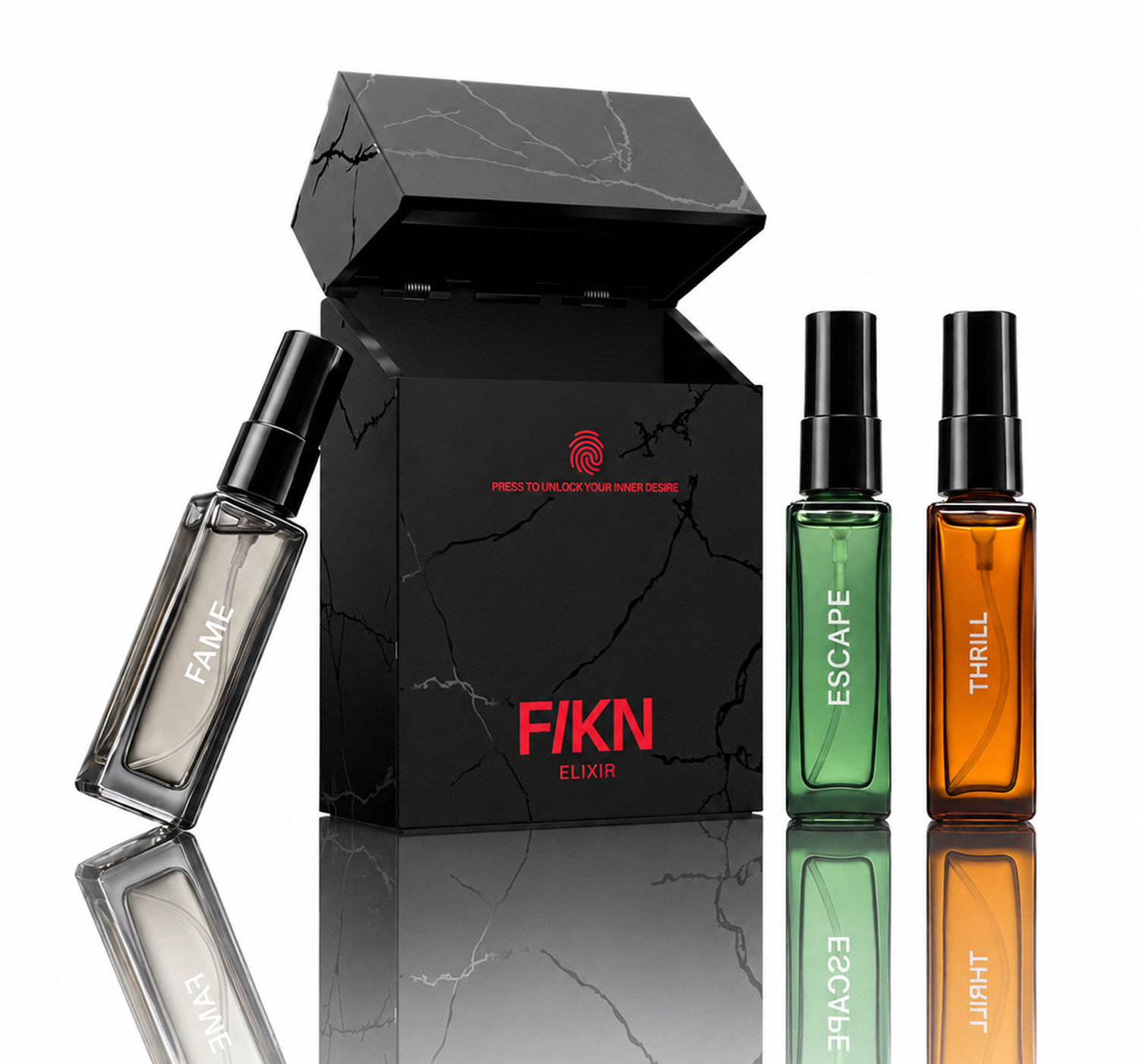 Image of FIKN Elixir Collector's Edition 3x8ml Perfume - 21 ml