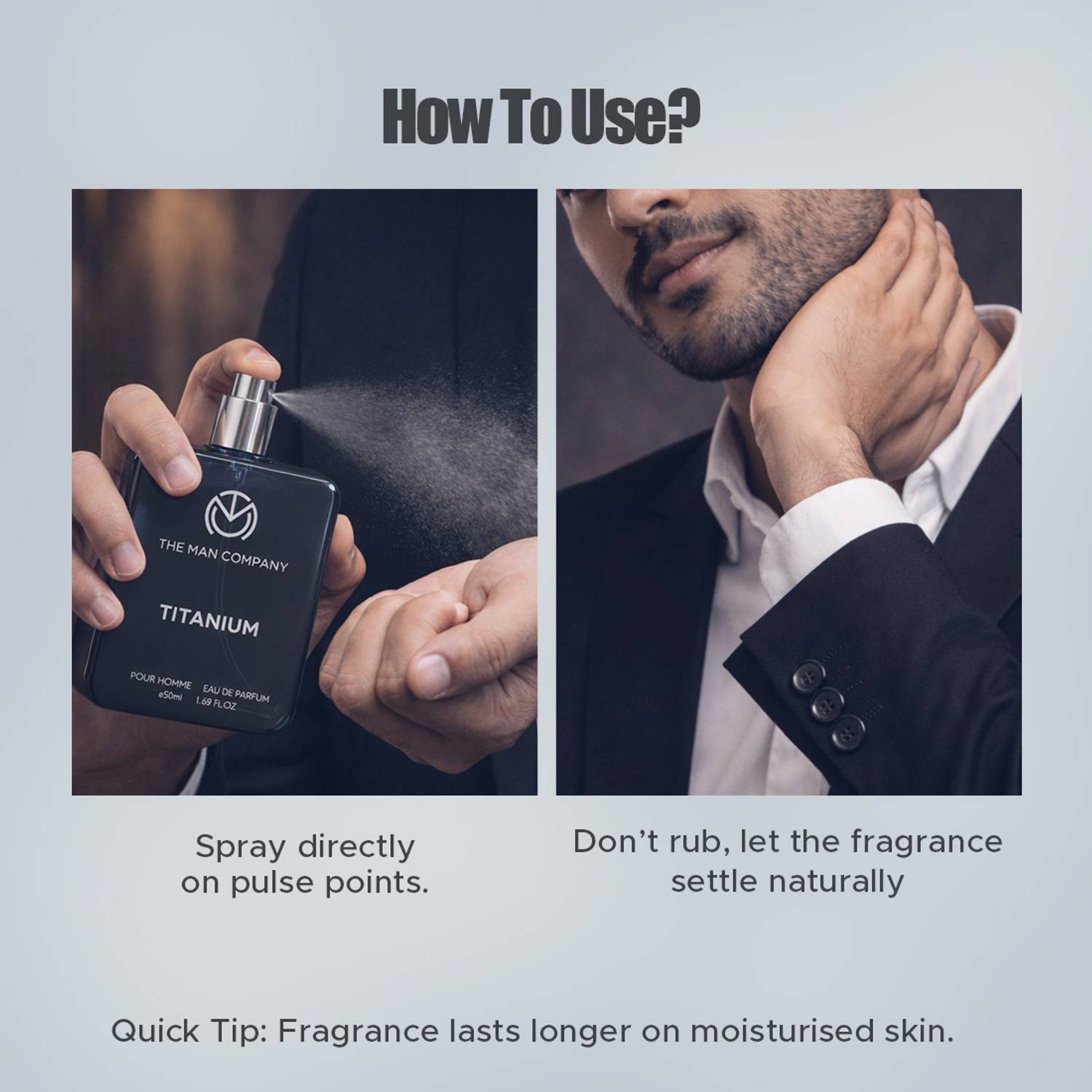 THE MAN COMPANY Titanium Perfume 50 ml - Image 5