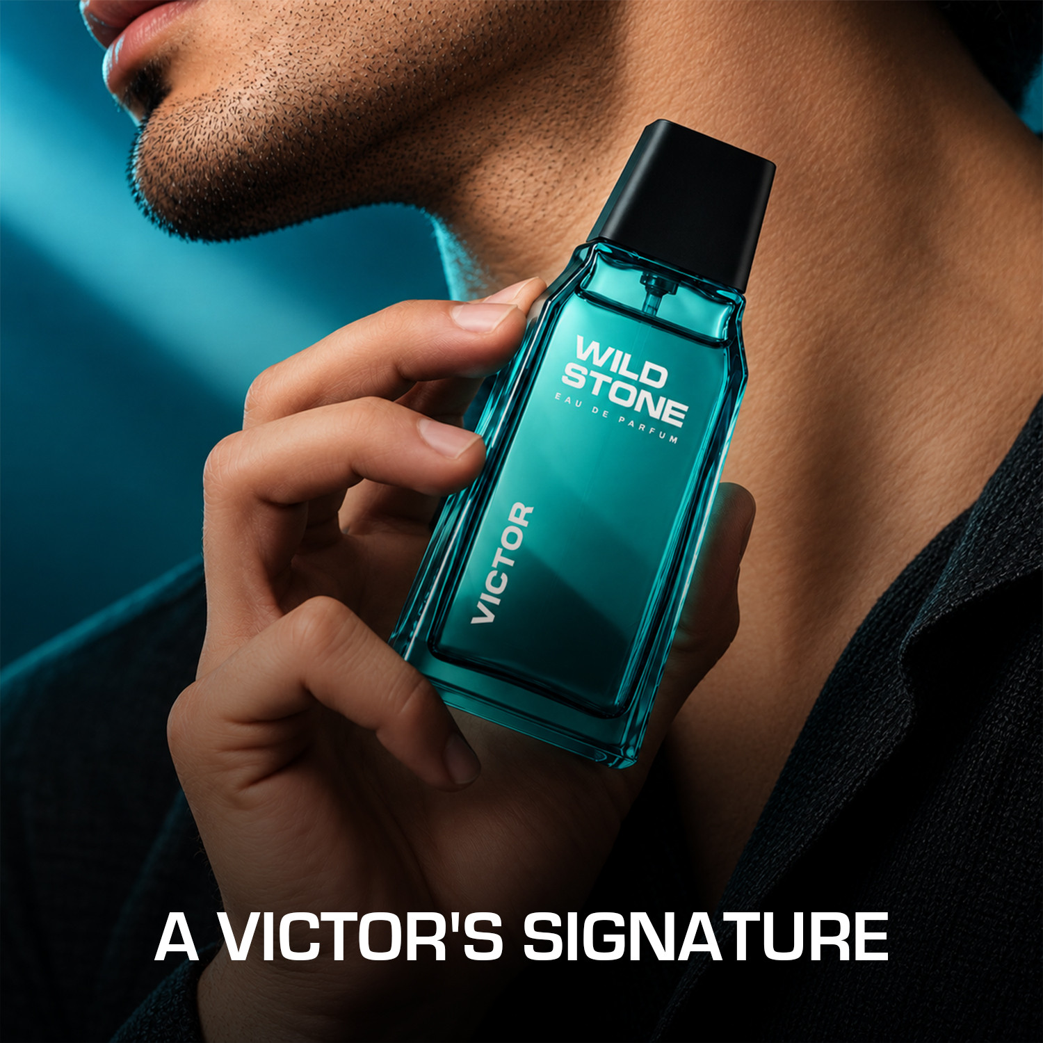 Image of Wild Stone Victor Perfume, Long Lasting Fragrance Scent, Luxury & Premium feel Perfume, Eau de Parfum - 90 ml