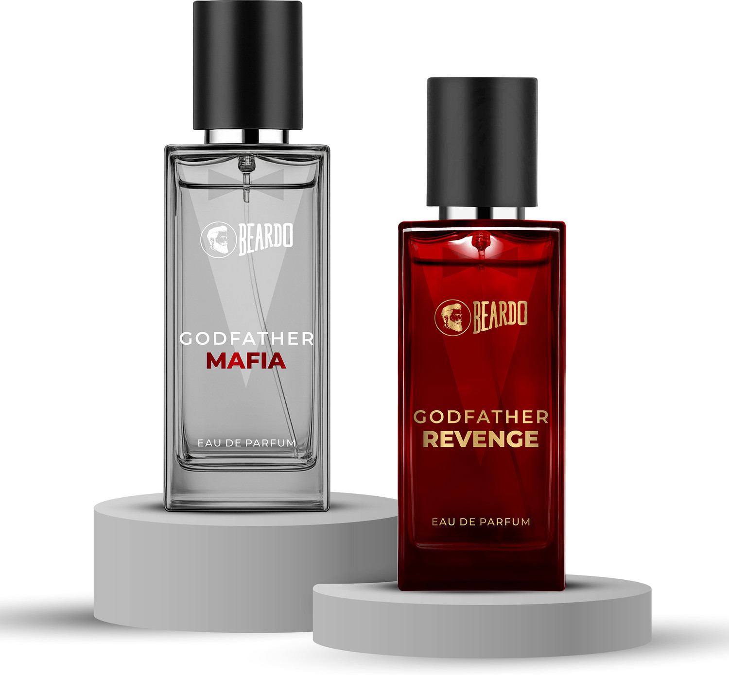 Image of BEARDO Godfather Mafia & Godfather Revenge Perfume For Men | Fruity, Woody, Aromatic | Eau de Parfum - 100 ml