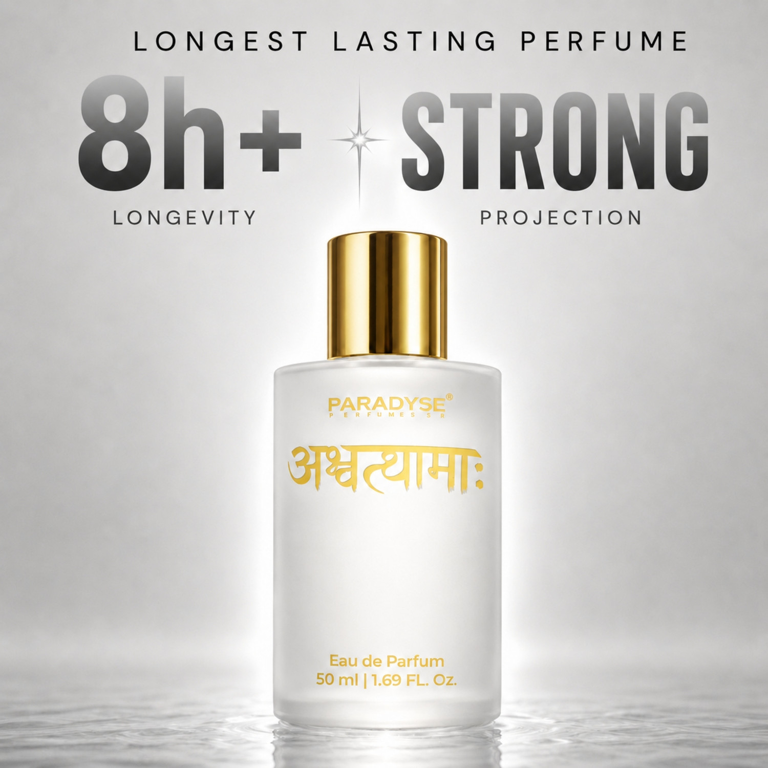 Image of paradyse perfumes Ashwathama, The Immortal Wrath Unisex Eau de Parfum|Oud, Patchouli & Spicy Rose Eau de Parfum - 50 ml