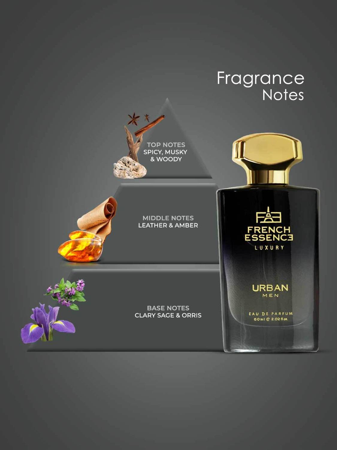 FRENCH ESSENCE Luxury Urban Perfume - 60 ml - Image 5