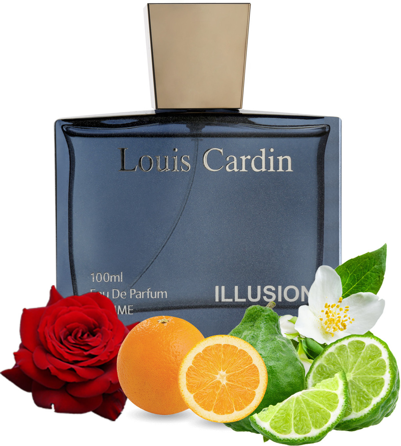 Image of Louis Cardin Illusiion Homme EDP 100ml + Get free T-Shirt Perfume - 100 ml