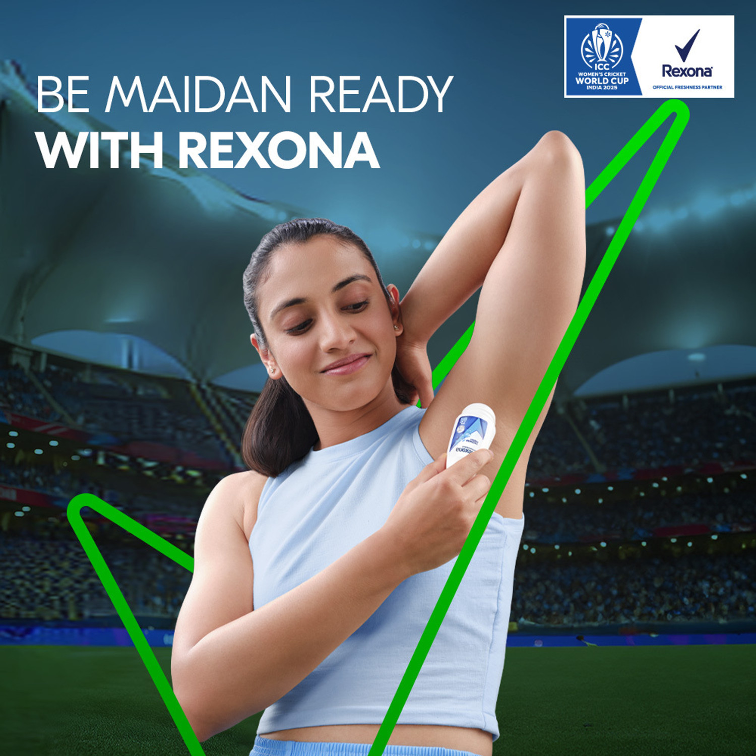 Image of Rexona Powder Dry Underarm Roll On Deodorant For Women (PO3) Deodorant Roll-on - For Women