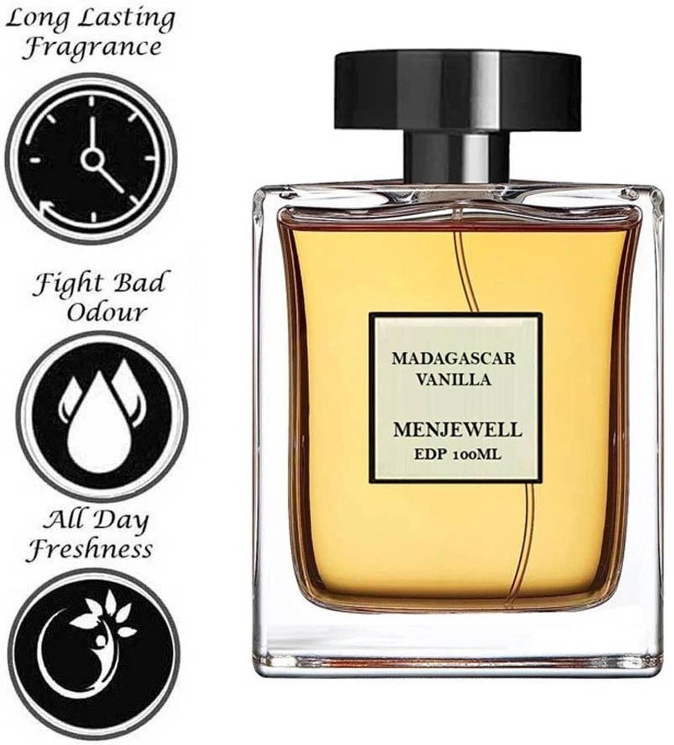 Menjewell Madagascar Vanilla Perfume for Men 100 ml - Image 3