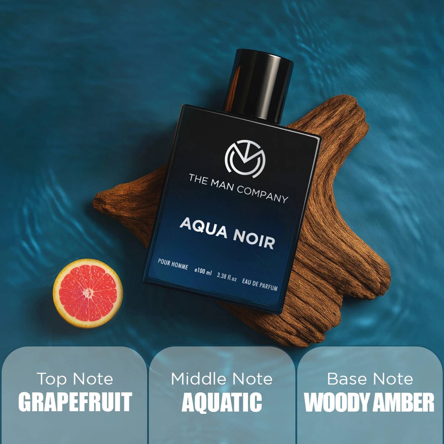 The Man Company Aqua Noir EDP 100 ml - Image 2