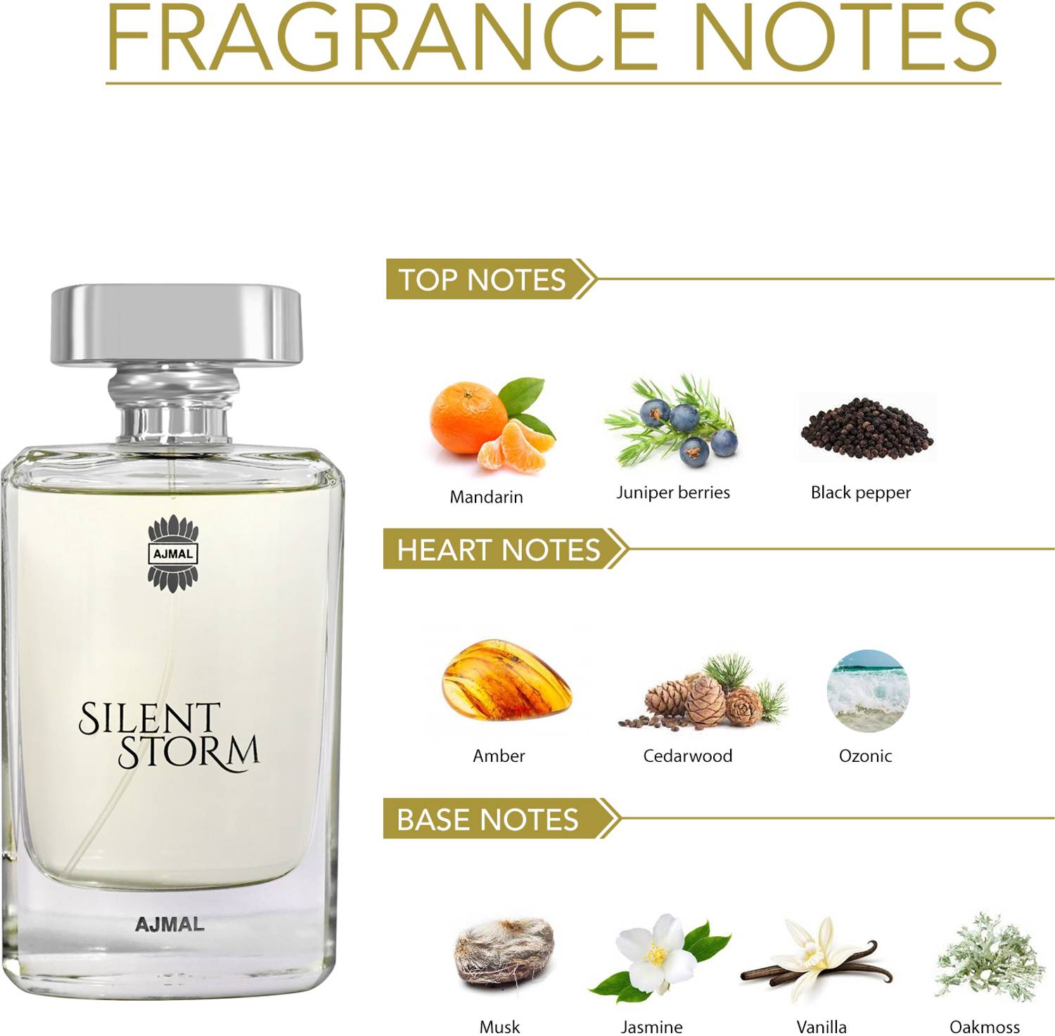 Ajmal Silent Storm Perfume 100ml - Image 4