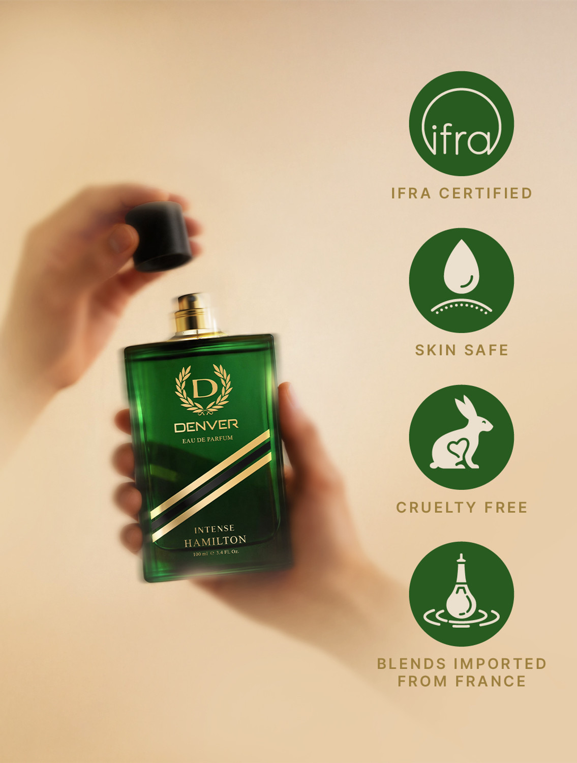 Image of DENVER Hamilton Intense Eau de Parfum - 100 ml