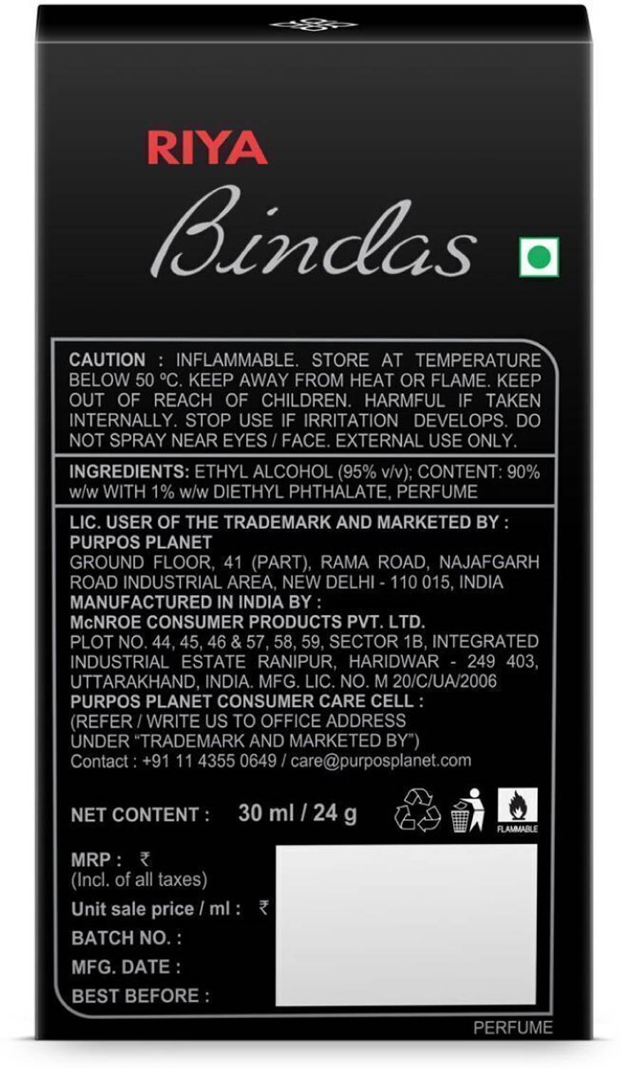 RIYA Bindas Perfume 30 ml - Image 2