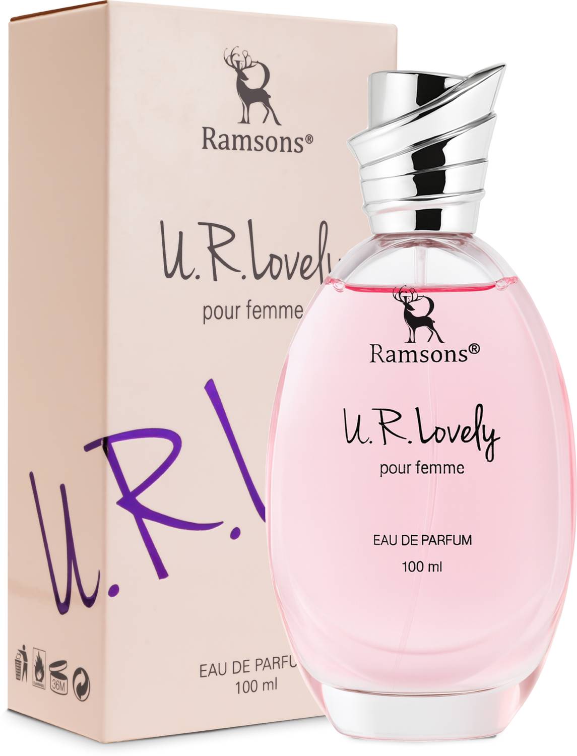 RAMSONS U. R. Lovely Eau de Parfum - 100 ml - Image 2