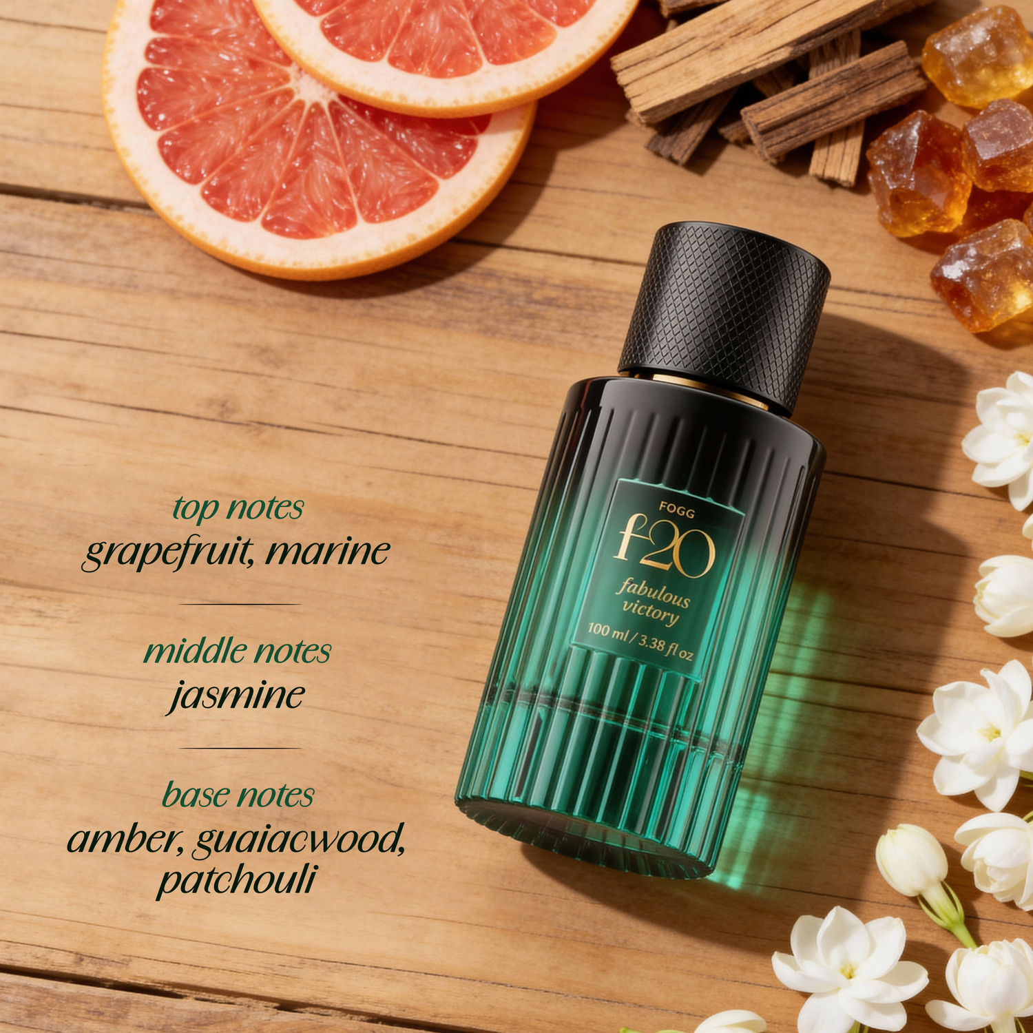Image of FOGG Premium Luxury Unisex Perfume f20 Fabulous Victory -100ml Eau de Parfum - 100 ml