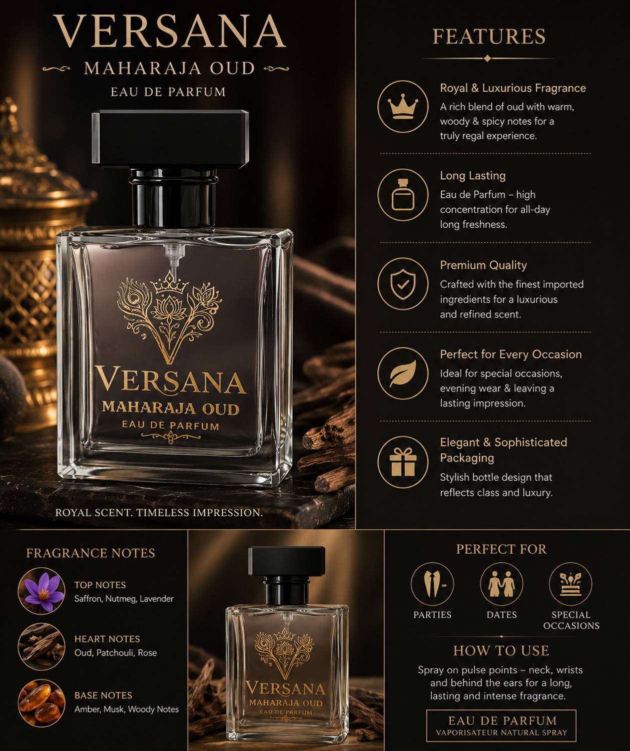 VERSANA Maharaja Oud 100 ml - Image 3
