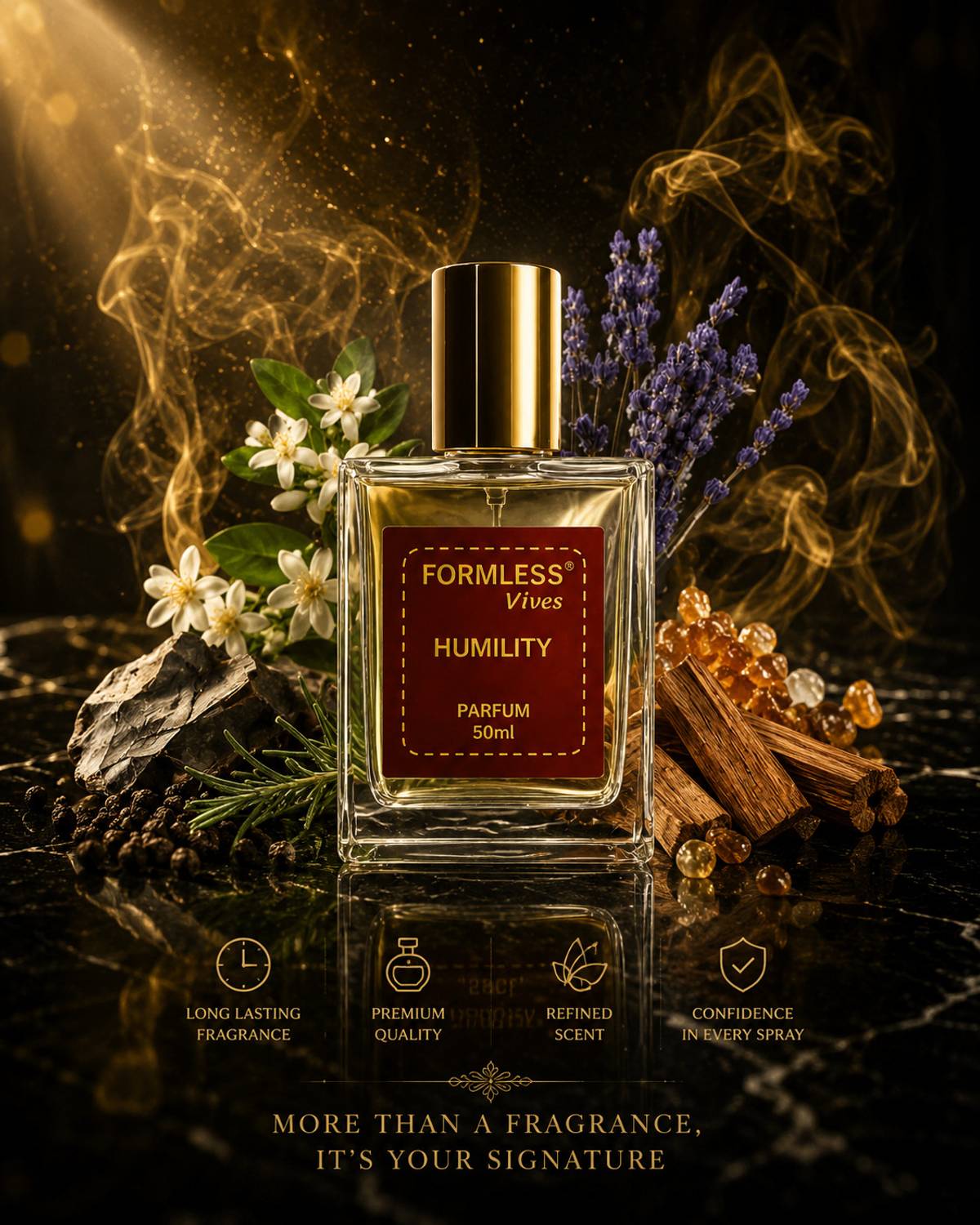 FORMLESS Vives Humility Fragrance Spray 50 ml - Image 3