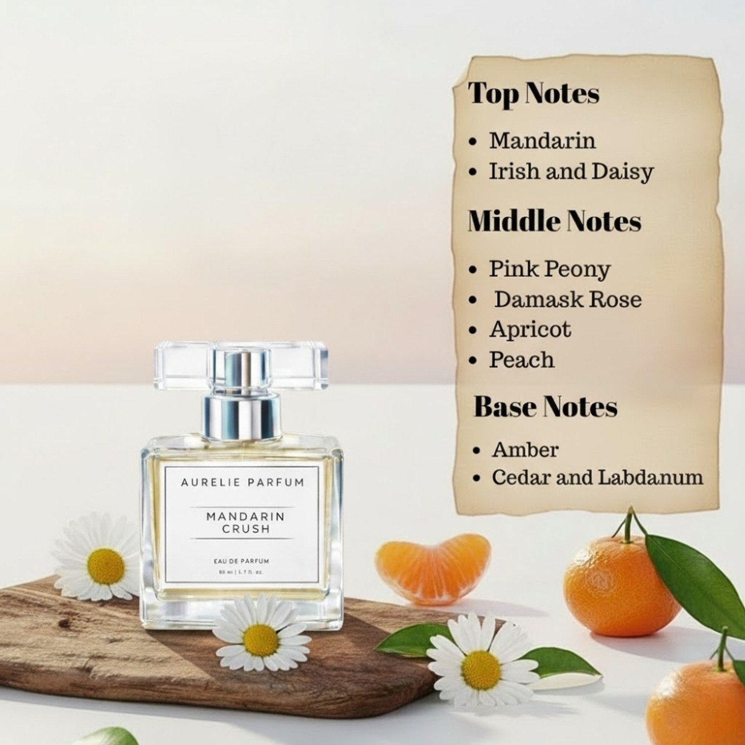 Image of Aurelie Parfum's Mandarin Crush Eau de Parfum - 50 ml