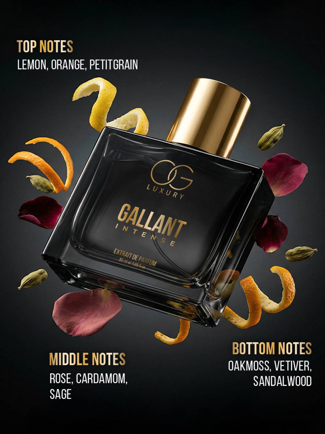 OG LUXURY Gallant and Shadow Intense 100ml - Image 3