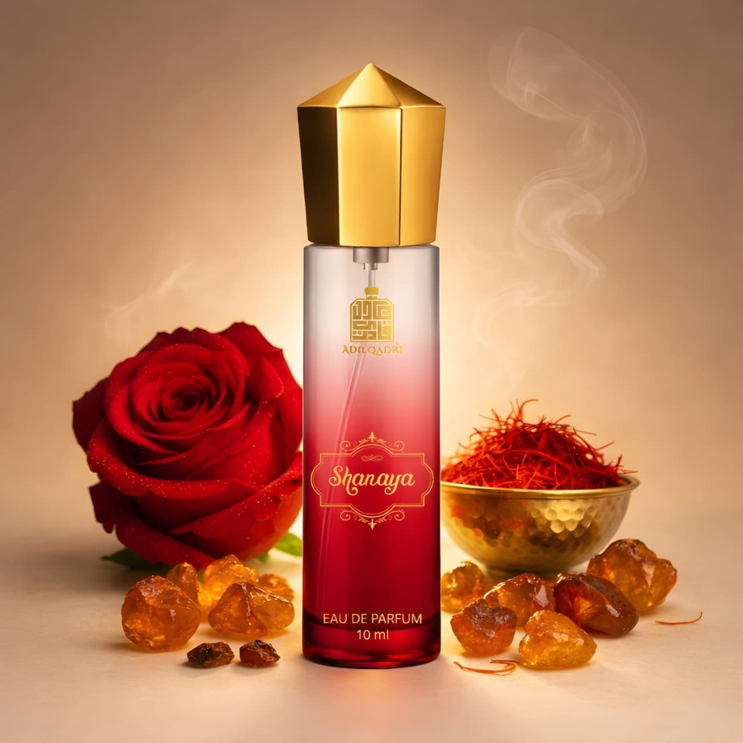 Image of Adilqadri Shanaya Perfume For Men & Women | Arabic & French Blend | Long Lasting Fragrance Eau de Parfum - 10 ml