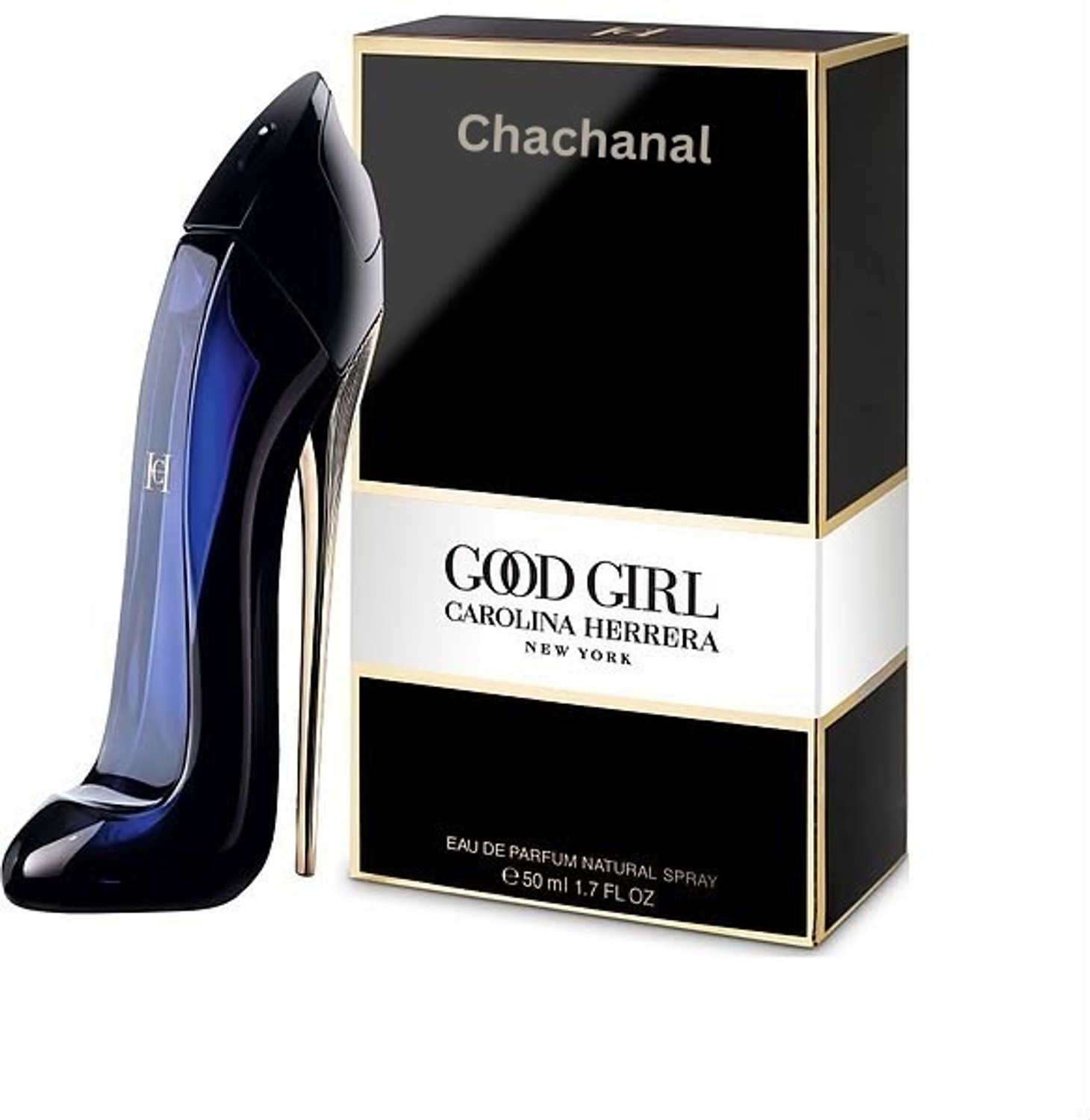 Image of Chachanal GOOD GIRL NEW YORK BLUE - Unisex Fragrance Perfume - 80 ml