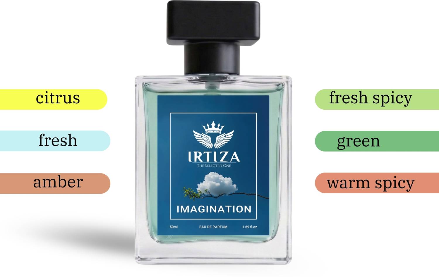 Irtiza Imagination Inspired Perfume 50 ml - Image 4