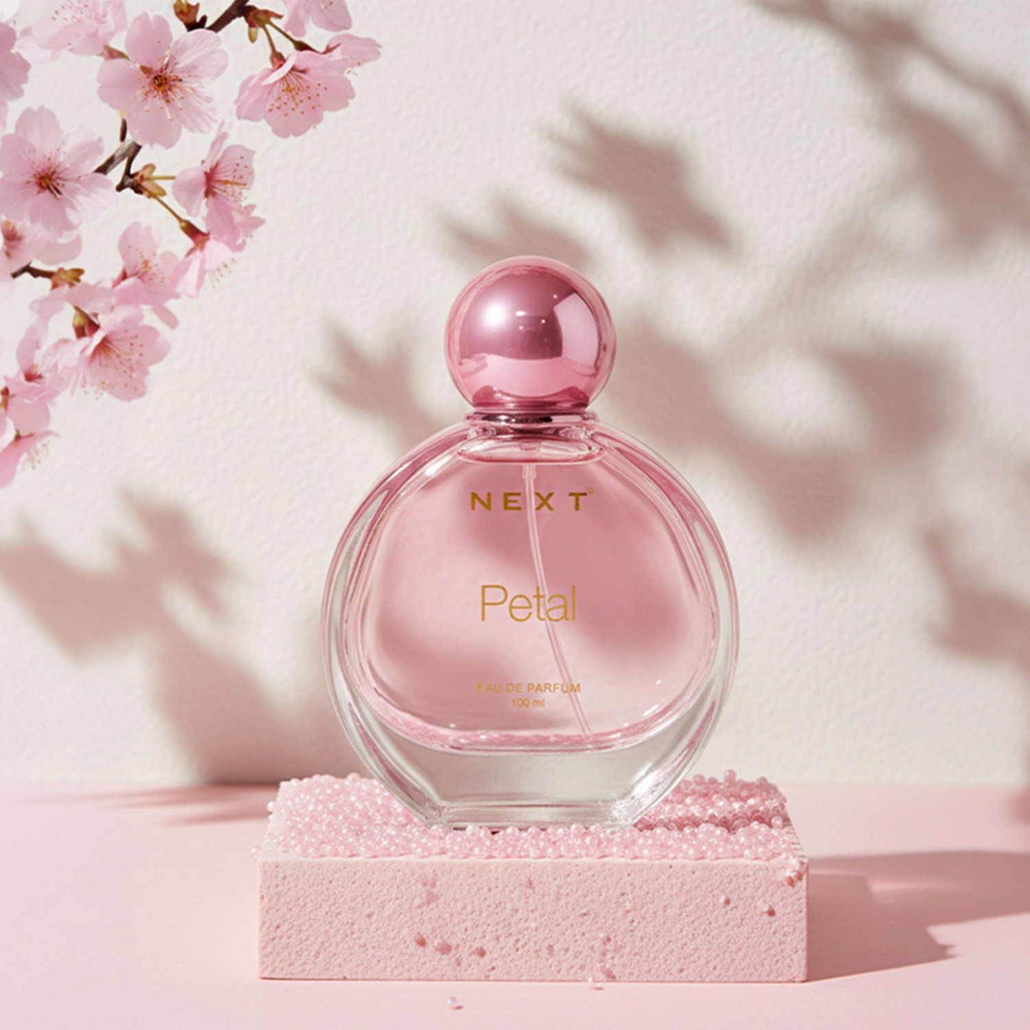 Image of NEXT Petal - Luxury Long Lasting Fragrance with Rose & White Floral Notes Perfume - 100 ml