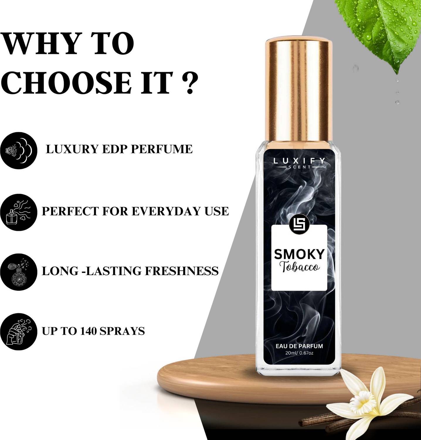 smokey tobacco perfume Buy Luxify Scent Smoky tobacco Perfume | Long-Lasting | Luxury Gift Pack |  Extrait De Parfum - 20 ml Online In India