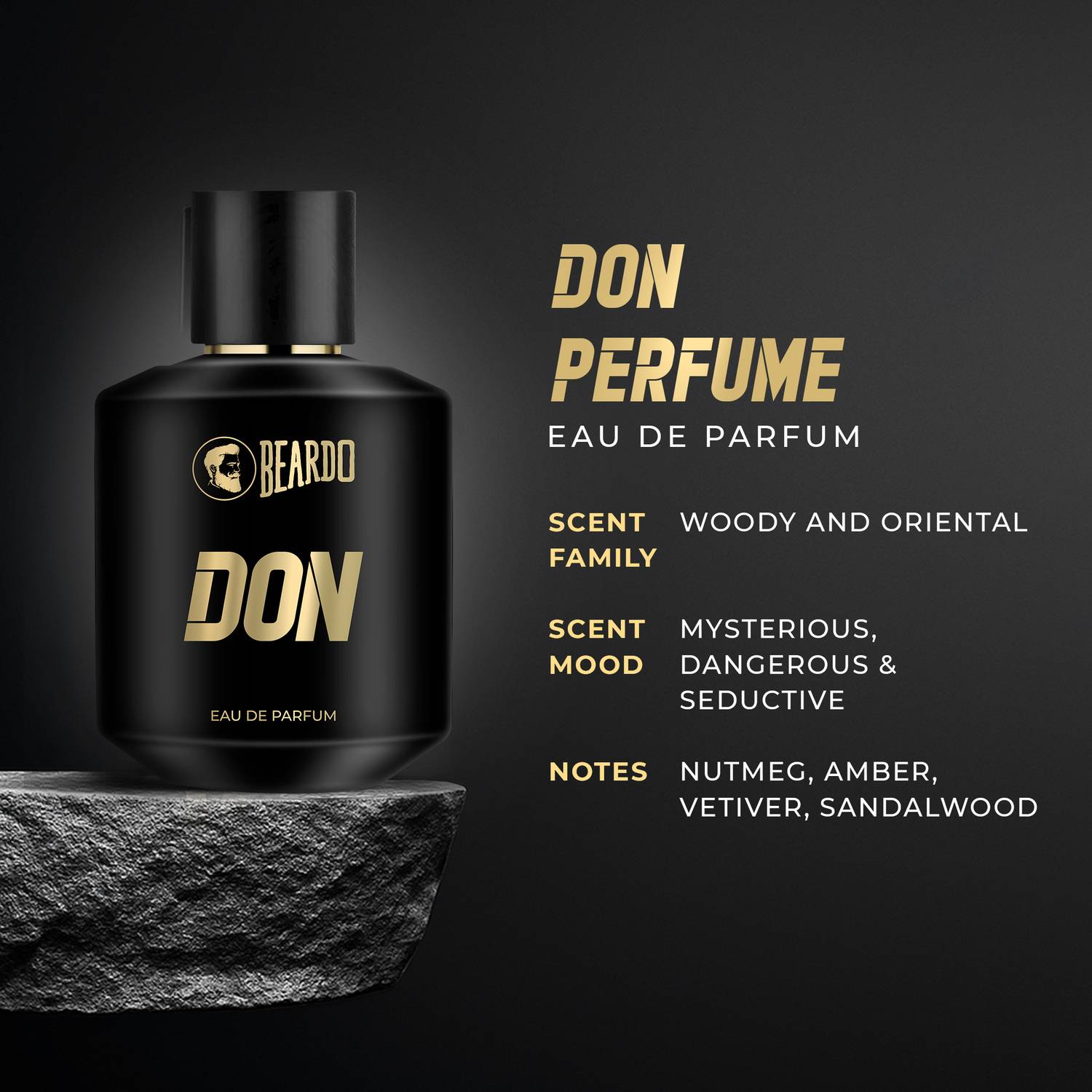 BEARDO Don EDP Perfume 50 ml - Image 3