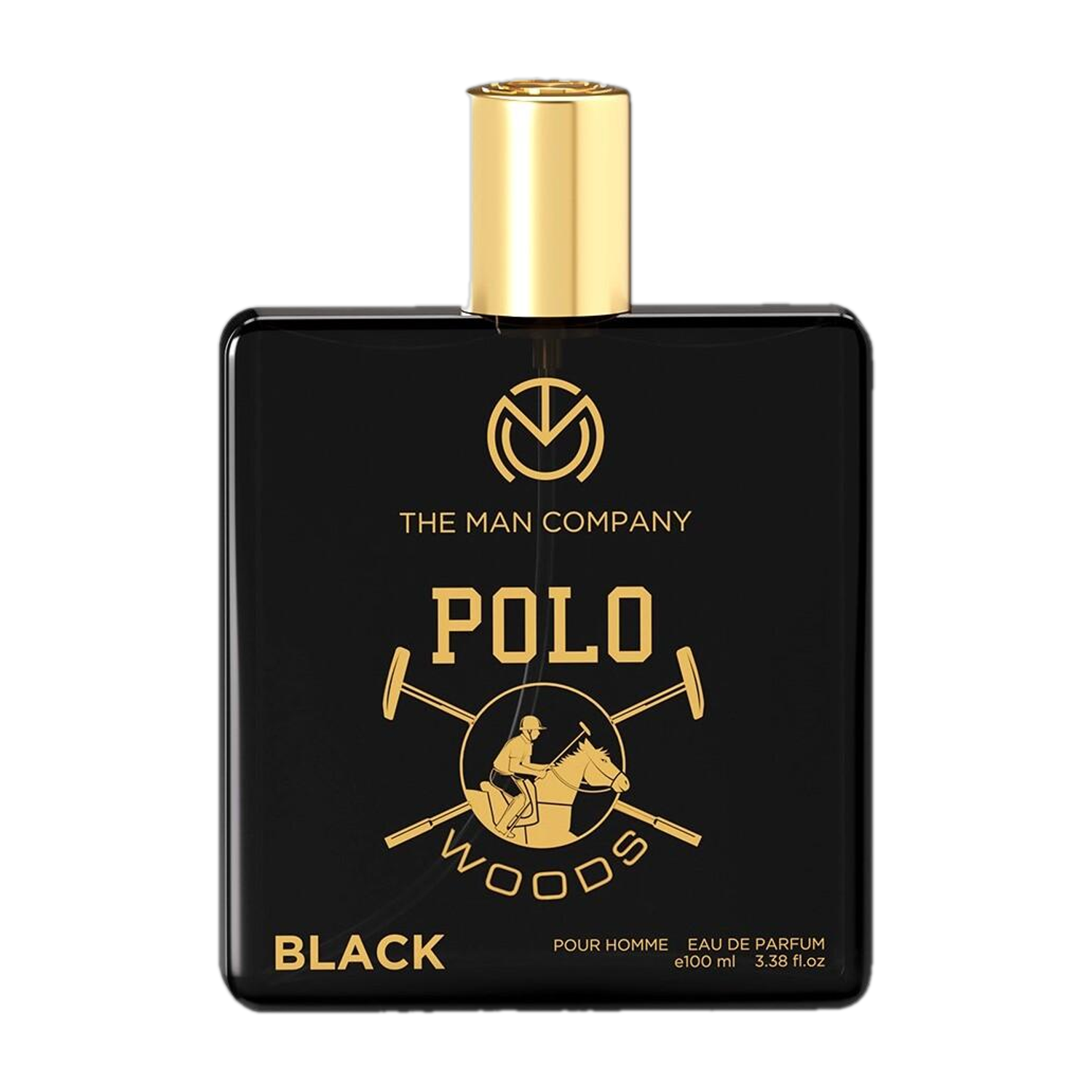 THE MAN COMPANY Polo Black Perfume | Premium Long-Lasting Fragrance Eau de Parfum - 100 ml