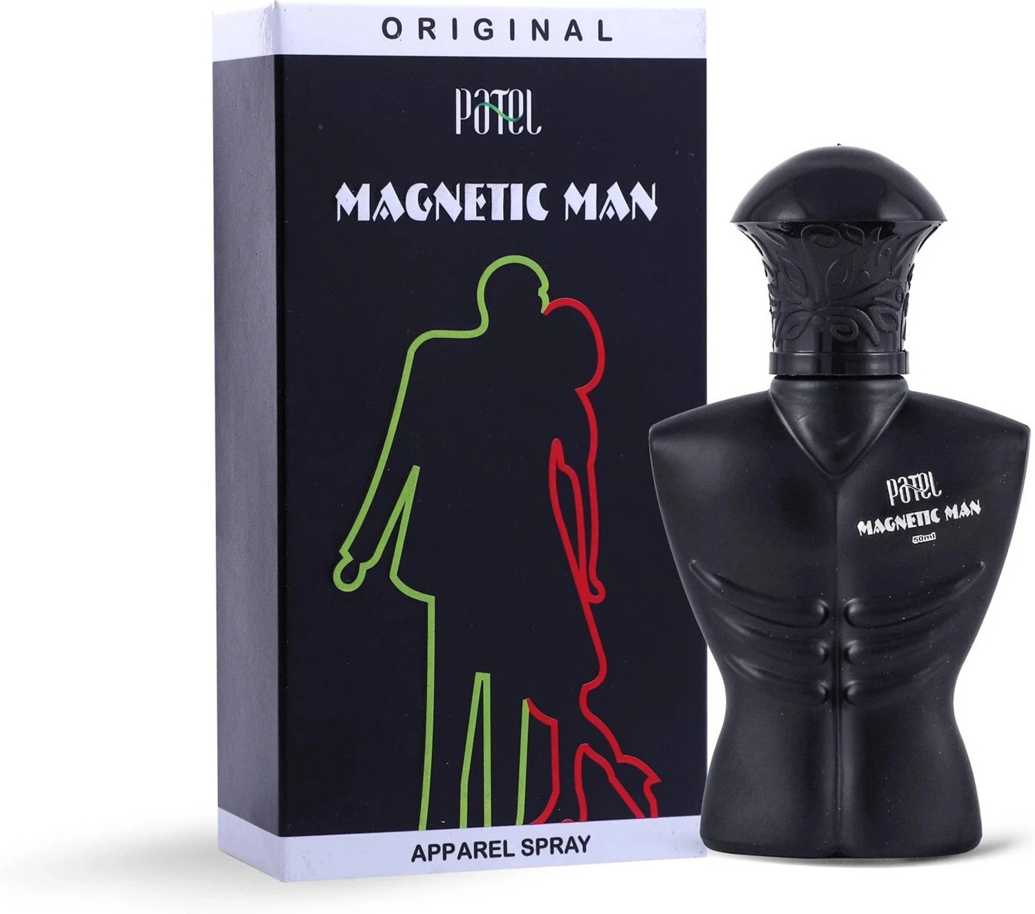 Image of PATEL MAGNETIC MAN Long Lasting Apparel Spray Perfume - 50 ml