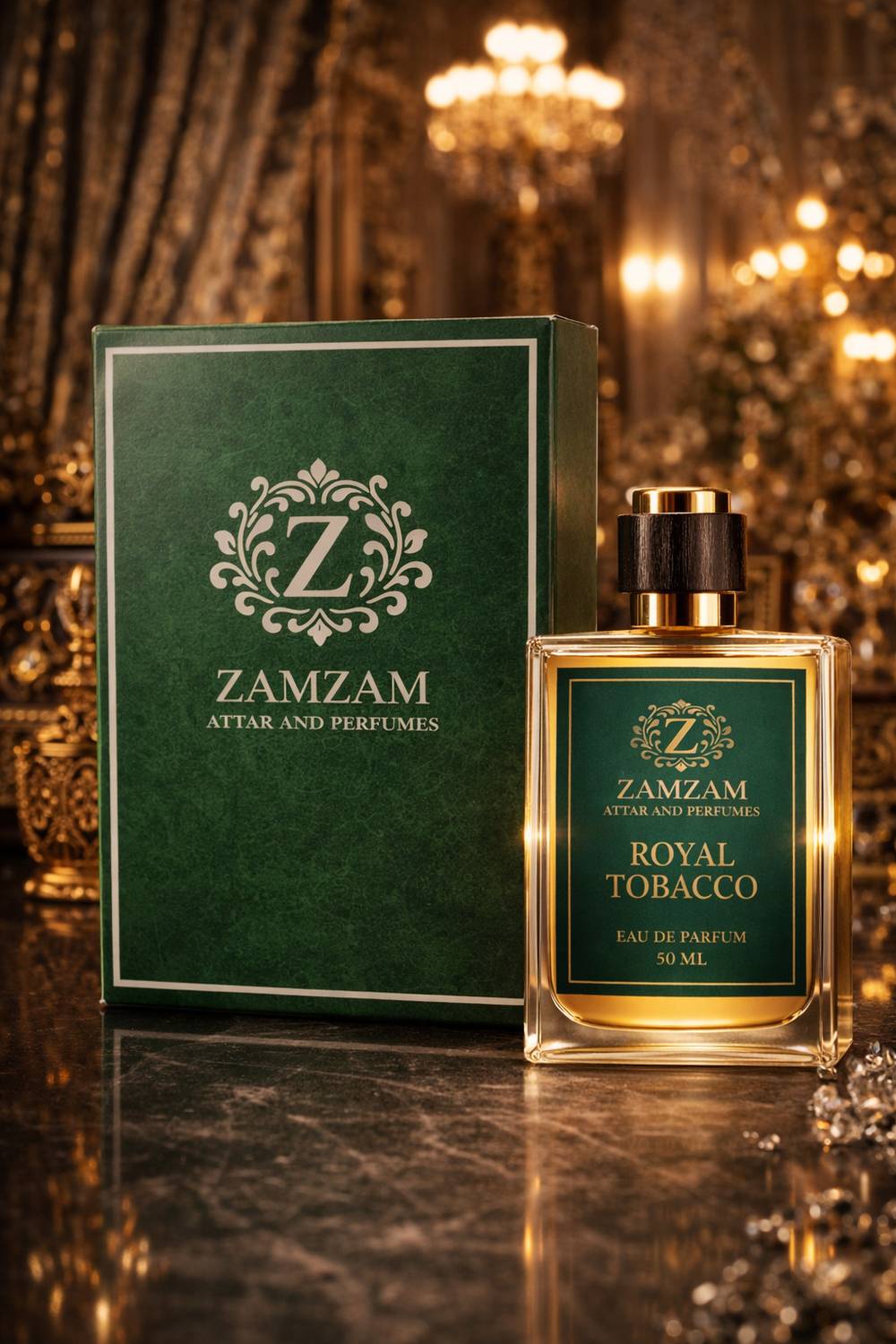 ZAMZAM ROYAL TOBACCO Extrait De Parfum - 50 ml - Image 2