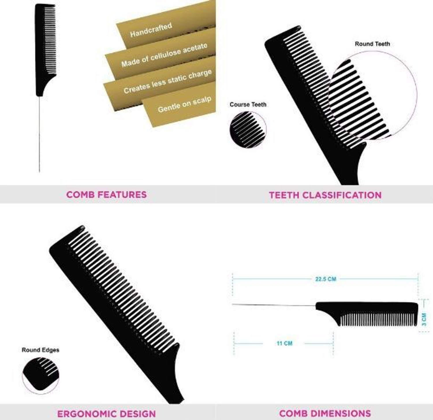 Image of PHILIPS HP8643, Tail Comb & Premium Hot Curl Brush Personal Care Appliance Combo