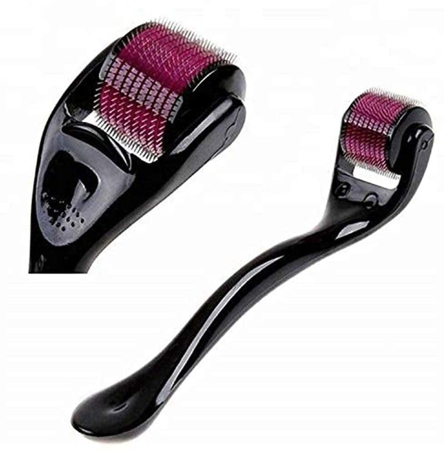 Image of JM SELLER Derma roller 1.0mm for hair & beard growth|1.0mm Titanium 540 micro needles