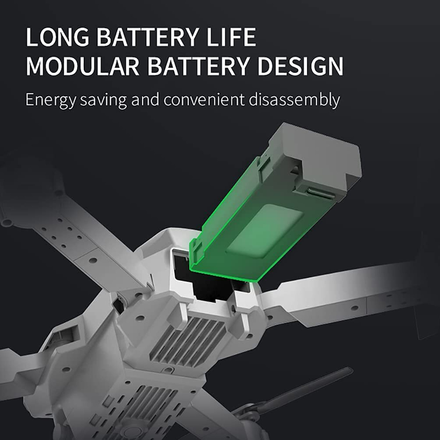 Image of DRAVYA IMPEX RC Foldable Drone with Dual Camera 4kAltitude Hold, One Key Take Off Drone