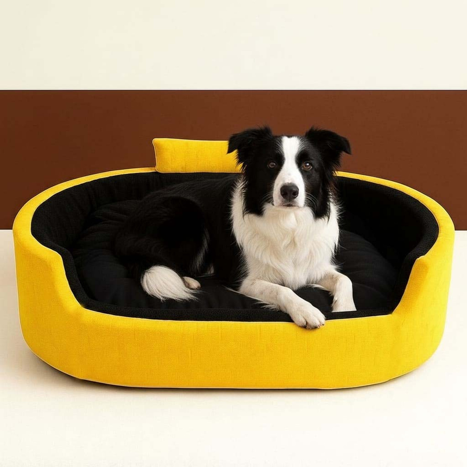Image of TRANDING STYLISH Luxury Coller Sofas , Beds For Dog And Cat XXL Pet Bed
